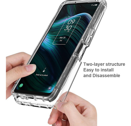 Funda Para Tcl Stylus 5g Con Protector De Pantalla