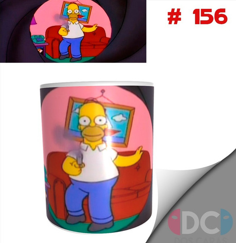 Imagen 3 de 9 de Taza Simpson Series De Tv # Varios