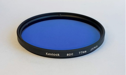 Filtro 77mm Azul 80c Kenlock Japon