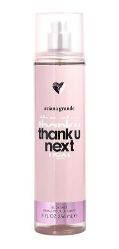 Thank U Next 236ml Body Mist Splash- Ariana Grande-original 