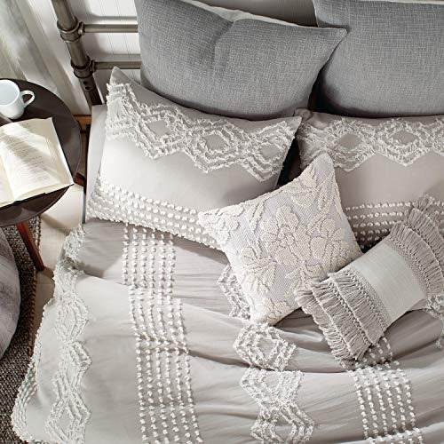 Funda De Almohada Estándar 100% Algodón Gris