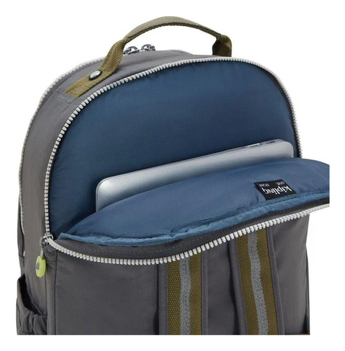 Mochila Kipling Seoul Lap Cinza I42751dx