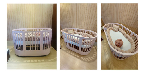 Cuna Progresiva Sognare Rosa - Kidscool