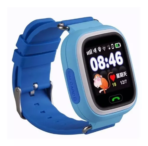 Reloj Gps Para Niños Q90 Smartwatch Localizador