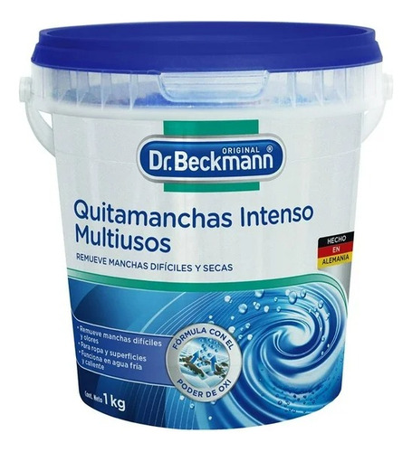3 Pzas Quitamanchas Dr. Beckmann Oxy Magic Plus Multiusos 1