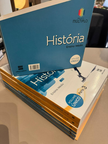 Livro Projeto Multiplo História Volume Único - Editora Scipione (Usado)