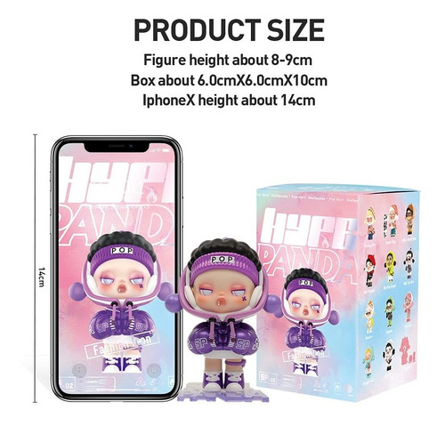 Pop Mart Skullpanda Hypepanda 3pc Blind Box Toy Bulk Po...