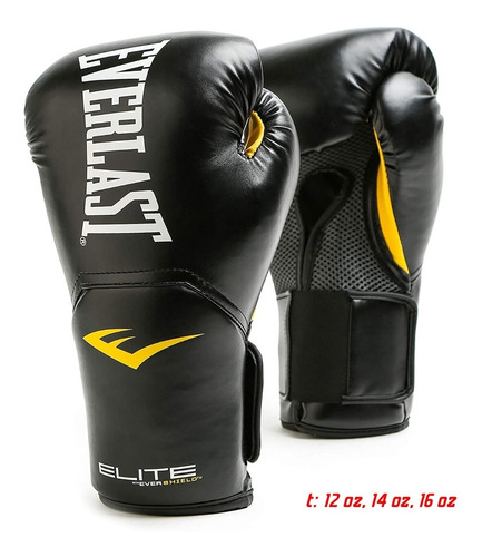 Imagen 3 de 10 de Guante Box Everlast Elite Pro Style 16 Oz