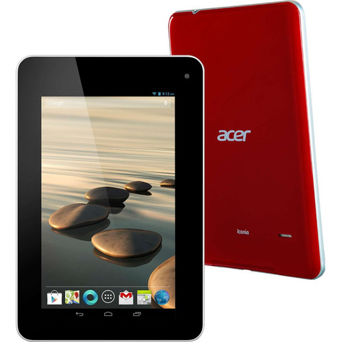 Tablet Acer Iconia Roja Impecable Estado Envío Gratis