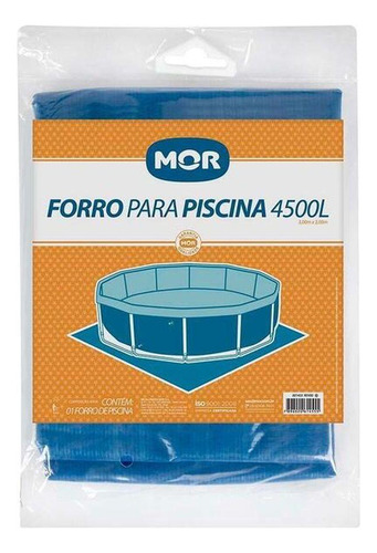 Forro De Proteção Para Piscina 4.500 Litros 3x3 Metros Mor