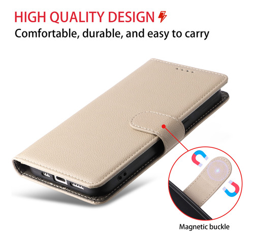 Funda De Piel Tipo Cartera Para Samsung Galaxy S25 S24 S23 S21fe S20f