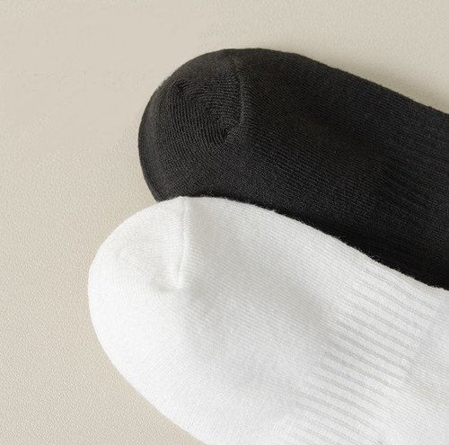 5 Pares Calcetin Algodón Tobillo