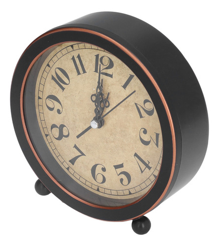 Reloj De Mesa Escritorio Estilo Retro Fácil Identificación S