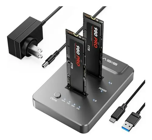 Estación De Clonación Offline Para Nvme M 2 Ssd M Key (m03)