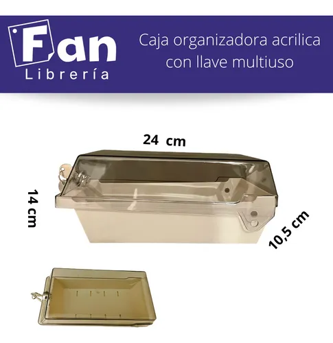 Cajas organizadoras acrilico clearance