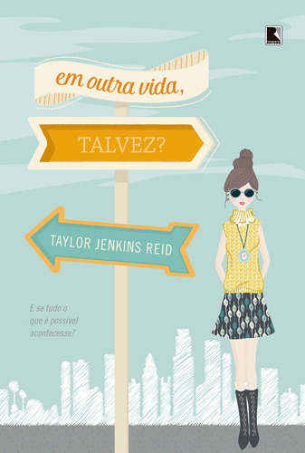 Em outra vida, talvez?, de Reid, Taylor Jenkins. Editora Record Ltda., capa mole em português, 2018