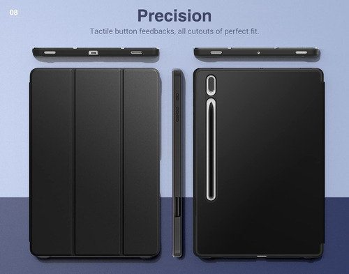 Case Moko Para Galaxy Tab S8 Plus X800 X806 C/ Pen Holder
