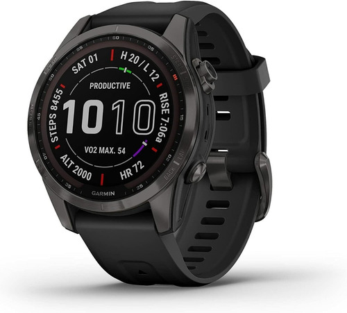 Imagen 1 de 1 de Garmin Fenix 7s Sapphire Gps Watch | Carbon Gray Binkk