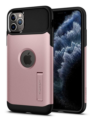 Funda Para iPhone 11 Pro Spigen Slim Armor Delgada Uso Rudo