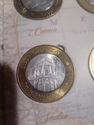 Monedas De 100 De 2 Fase De Los Estados De La República (Usado)