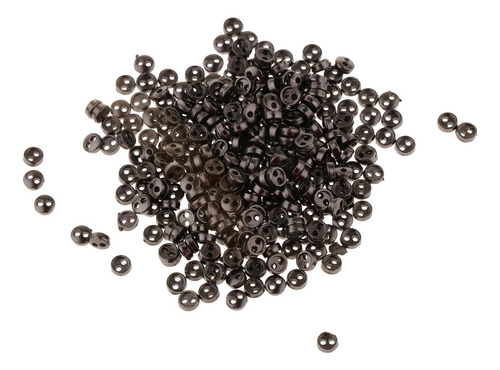 Imagen 2 de 6 de 300pcs / Set Mini Metal Botones Minúsculos Para Ropa De