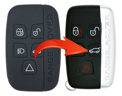 Funda Silicon Control Remoto Land Rover Range Rover Lr2 Lr4