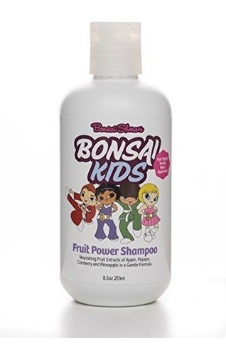 Bonsai Kids Hair Care Champu Con Poder De Fruta 85 Onzas
