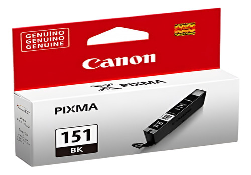 Cartucho De Tinta Canon Cli-151 Negro Para Ix6810, Ip7210