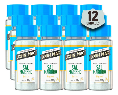 Sal De Finalização Marinho John Mc 100g + 50g (12x)