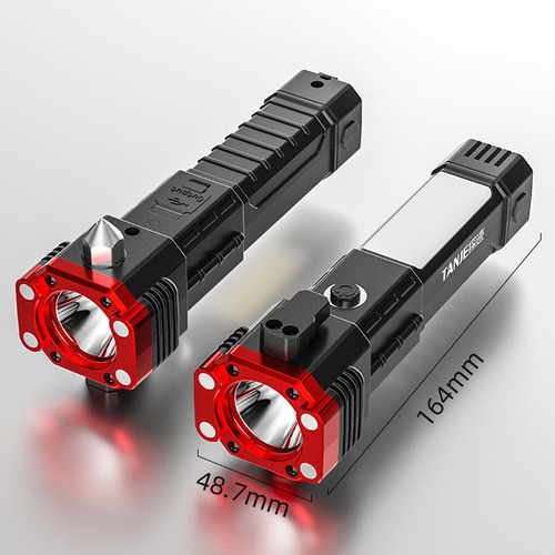 Linterna Led Portátil Multifuncional Power Bank Emergencias