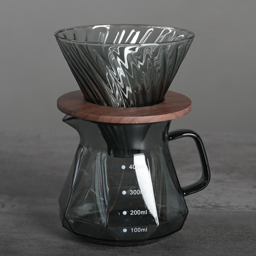 Tetera De Goteo Manual Con Tapa De Asa Para Preparar 450ml