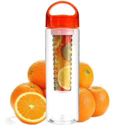 Botella Envase Para Hacer Agua De Fruta 100% Natural 750cc