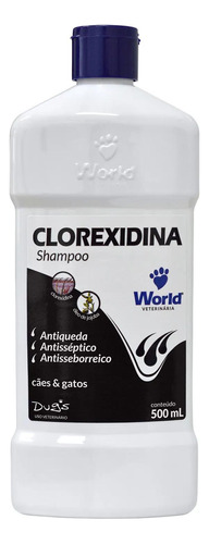 Shampoo Clorexidina World 500ml