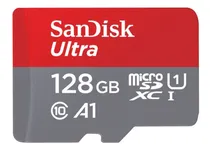 Comprar Micro Sd Memoria Sandisk Ultra 128 Gb Clase A10 100 Mb\u002Fseg 