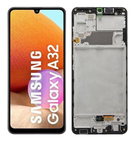 Pantalla Completa Compatible Samsung A32 4g C/marco Sm-a325
