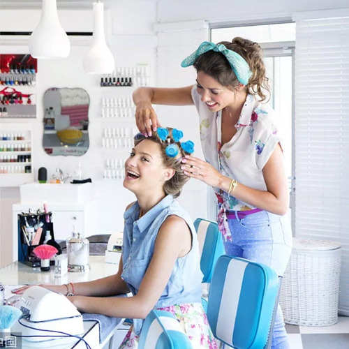 40 Pinzas For Rizar El Pelo, Resistentes Al Calor, Herramie