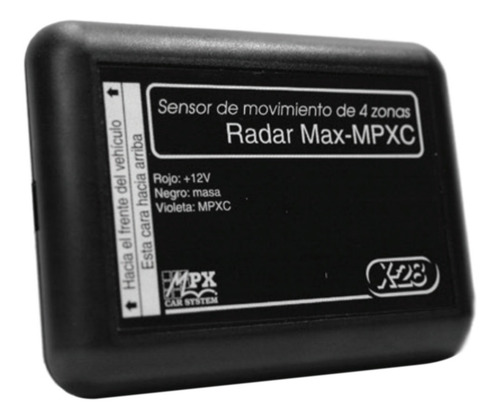 Imagen 5 de 7 de X-28 Radar Sensor Movimiento 4 Zonas Moto Auto Max Mpxc X28