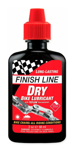 Lubricante Bicicleta Teflonado Finish Line Dry Lube 2oz Seco