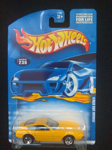 Hot Wheels Ferrari 365 Gtb/4 Amarillo Fr1