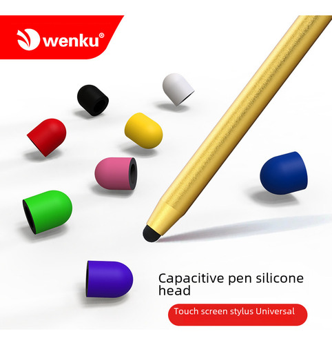 Stylus Pasivo Universal De Silicona Para Cabeza Calva 50
