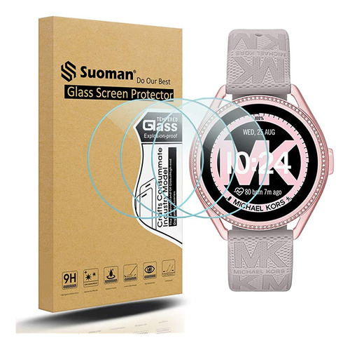 Suoman 3-pack Para Michael Kors Protector De Pantalla Mkgo G