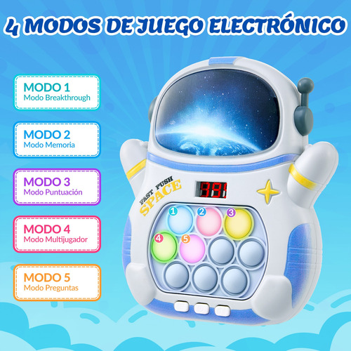 Pop It Electronico Fidget Toys Push Pop Game Bubble Juguetes