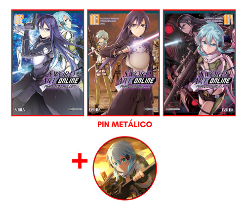 Combo Sword Art Online: Phantom Bullet 2 A 4 - Manga - Ivrea