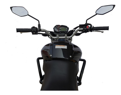 Imagen 3 de 5 de Kit Protector De Carenaje Crash Bar Negras Yamaha Xtz 150