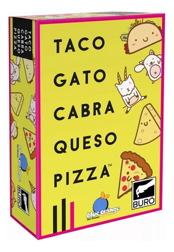 Juego De Mesa Taco Gato Cabra Queso Pizza Jeg Tgcqp