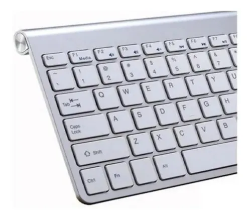 Kit Teclado E Mouse Sem Fio Slim Wireless iMac Macbook Win Kit Teclado E Mouse Sem Fio Slim Wireless iMac Macbook Win