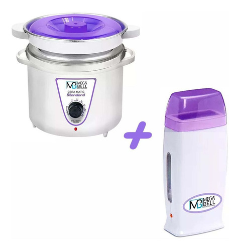 Kit Panela Termocera Megabell 900g C. Refil + Apare. Roll On