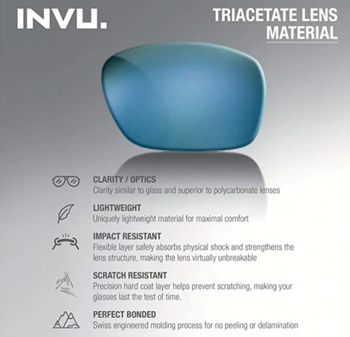 Imagen 4 de 7 de Lentes De Sol. Gafas Invu A2207 Ultra Polarizados Uv400