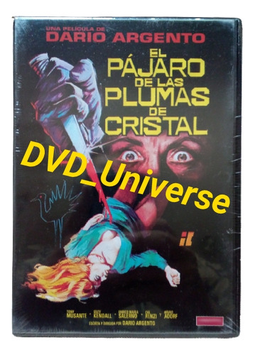 Dvd Dario Argento. El Pájaro De Las Plumas De Cristal. R-2