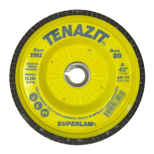  Tenazit 2982 Disco Laminado 4.1/2x5/8-11h Z80-106l R. Recort